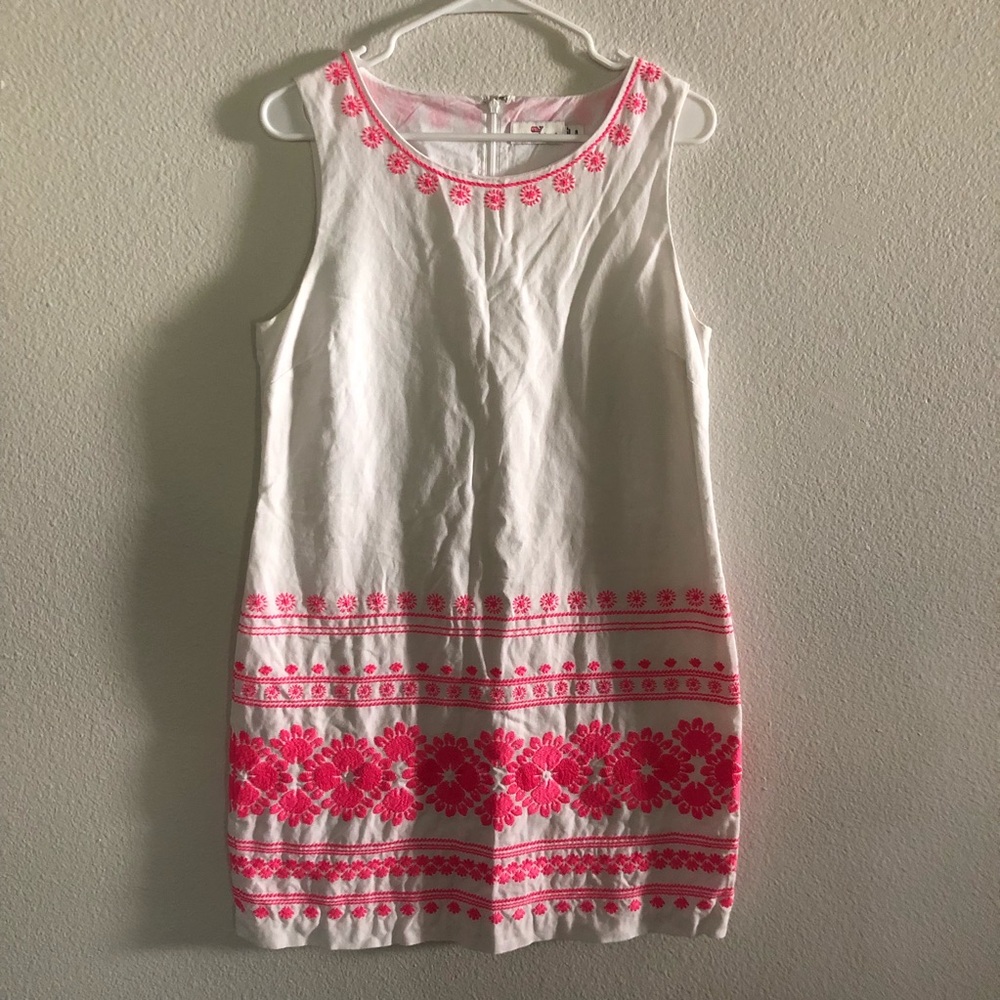 EUC Vineyard Vines Caribbean Floral Dress
